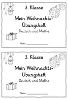 Vorschau - Arbeitsblätter - 3. Klasse: Übungsheft "Weihnachten" Deutsch und Mathe - Seite 2