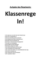 Vorschau - Poster - Regelwart 6. Klasse Klassenrat - Seite 1