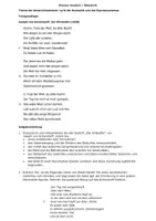 Vorschau - Klassenarbeiten - Klausur Deutsch Lyrik Oberstufe - Deckblatt