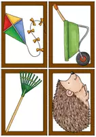 Vorschau - Bildkarten - Bild- und Wortkarten Herbst (DaZ) - Seite 2