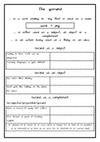 Vorschau - Merkblätter - The Gerund Regelblatt - Seite 1