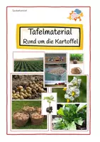 Vorschau - Arbeitsblätter - Tafelmaterial- Kartoffel - Deckblatt