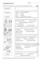 Vorschau - Arbeitsblätter - Bildergeschichten: Differenzierte Arbeitsblätter Set 2 (Klasse 2-4) - Seite 2
