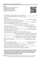 Vorschau - Arbeitsblätter - Arbeitsblätter zum Thema "Sandra Bullock" + Lösung & MP3 + - Deckblatt