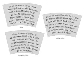 Vorschau - Spiele - Instrumentenkunde Grundschule – Legekreise Streich- & Blasinstrumente (Musik Klasse 3/4) - Seite 2
