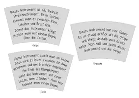 Vorschau - Spiele - Instrumentenkunde - Legekreis Saiteninstrumente - Seite 1