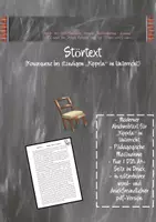 Vorschau - Arbeitsblätter - Störtext als pädagogische Maßnahme für ständiges "Kippeln" im Unterricht - Deckblatt