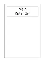 Vorschau - Arbeitsblätter - Unterrichtsreihe Kalender, Jahr, Tagesablauf, Datum - Seite 2
