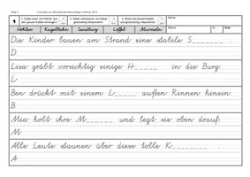 Vorschau - Arbeitsblätter - Satz- und Aufsatztraining in Vereinfachter Ausgangsschrift - Seite 3