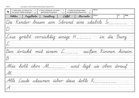 Vorschau - Arbeitsblätter - Satz- und Aufsatztraining in Schulausgangsschrift SAS - Seite 3