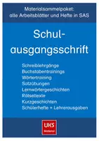 Vorschau - Stundenentwürfe - Materialsammelpaket in Schulausgangsschrift SAS - Deckblatt
