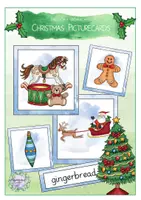 Vorschau - Unterrichtsreihen - Christmas Wordcards Picturecards - Deckblatt