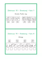 Vorschau - Aufgabenkarten - 1. Klasse: Karteien zur Orientierung und Rechenoperationen - Seite 3