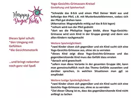 Vorschau - Spiele - Happy Yoga Kids - (Yoga)-Gesichts-Grimassen-Spiel - Seite 2