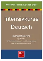 Vorschau - Unterrichtsreihen - Materialsammelpaket Intensivkurse Deutsch für DaF - Deckblatt