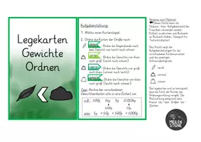 Vorschau - Spiele - Legekarten Gewichte ordnen - Seite 1