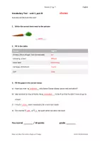 Vorschau - Test - Vocabulary test access 3 unit 2 part B Englisch Jg. 7 - Seite 3