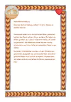Vorschau - Arbeitsblätter - Plakat Buchvorstellung - Rahmen, Tipps, Bewertungsbogen - Seite 2
