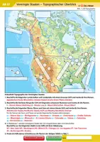 Vorschau - Arbeitsblätter - Vereinigte Staaten – Topographischer Überblick - Deckblatt