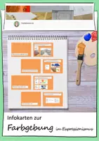 Vorschau - Stundenentwürfe - Farbgebung im Expressionismus: Infokarten - Deckblatt