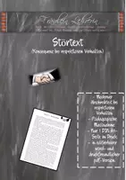 Vorschau - Text - Störtext "Respektloses Verhalten im Unterricht", pädagogische Maßnahme! - Deckblatt