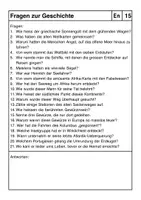 Vorschau - Test - Thema "Entdeckungen": 20 Fragen zur Geschichte - Deckblatt