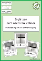 Vorschau - Arbeitsblätter - Ergänzen zum nächsten Zehner (Zehnerübergang vorbereiten) - Deckblatt