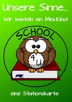 Vorschau - Stundenentwürfe - Wir basteln ein Mini-Kino! - Ein Experiment zum Thema Sehen - Deckblatt