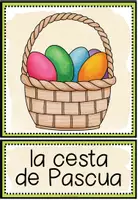 Vorschau - Bildkarten - Pascua - Bild- und Wortkarten (Spanisch) - Seite 1