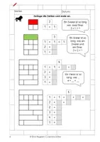 Vorschau - Arbeitsblätter - Mit Cuisenaire-Stäben bis 20 rechnen - Seite 3