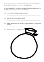 Vorschau - Stundenentwürfe - Bischof Nikolaus - Lesetext mit Verständnisfragen und Kreativ-Aufträgen - Seite 3