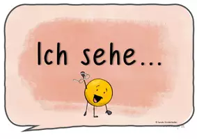 Vorschau - Mal- und Bastelvorlagen - Bildbeschreibung Sarahs Streberladen - Seite 1