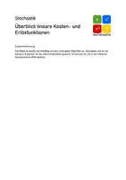 Vorschau - Merkblätter - Advance Organizer Stochastik Grundbegriffe - Seite 1
