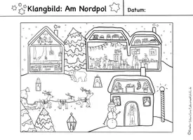 Vorschau - Stundenentwürfe - Musik Grundschule, Klangbild Weihnachten „Am Nordpol“, Musik, fertige Musikstunde - Seite 2