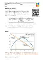 Vorschau - Arbeitsblätter - Selbstlernmaterial Ableitungen von ganzrationalen Funktionen - Seite 2