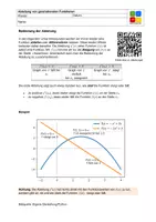 Vorschau - Arbeitsblätter - Analysis - Extremwerte - Deckblatt