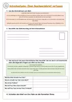 Vorschau - Arbeitsblätter - Einen Beschwerdebrief schreiben - Deckblatt