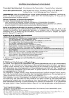 Vorschau - Stundenentwürfe - Examen Unterrichtsentwurf: Rico, Oskar und die Tieferschatten - Innerer Monolog (Freundschaft) - Seite 1