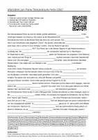 Vorschau - Arbeitsblätter - Arbeitsblätter zum Thema "Demokratische Partei (USA)" + Lösung & MP3 + - Deckblatt