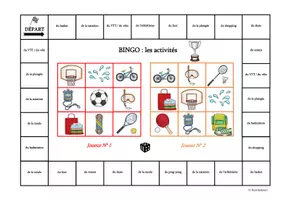 Vorschau - Arbeitsblätter - Materialpaket: Bingo - Seite 1