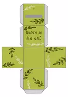 Vorschau - Arbeitsblätter - Fragen an den Wald: unser Waldbriefkasten - Seite 1