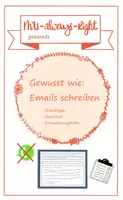 Vorschau - Poster - Übersicht/ Poster "Gewusst wie: Emails schreiben" - Deckblatt