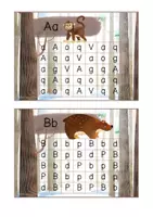 Vorschau - Fördermaterial/Inklusion - A-Z Buchstaben finden - Seite 2