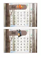 Vorschau - Fördermaterial/Inklusion - A-Z Buchstaben finden - Seite 3