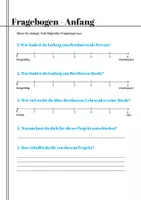 Vorschau - Arbeitsblätter - Projekt Beethoven - 4 Portfolios - Seite 3