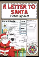 Vorschau - Arbeitsblätter - Letter to Santa - Materialpaket (parts of a letter, Tafelbild, Worksheets, Writing 3fach differenziert) - Deckblatt