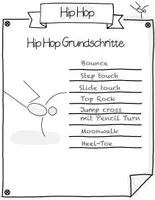 Vorschau - Arbeitsblätter - HIP HOP - Eine eigene Hip Hop Choreografie entwickeln - Seite 3