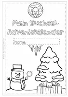 Vorschau - Arbeitsblätter - SPARPAKET | Suchsel-Adventskalender | Kl. 1 - 3 - Seite 2
