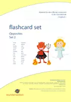 Vorschau - Bildkarten - adjectives - counterparts - opposites (2): flashcards english - 26 Bildkarten für die Wortschatzarbeit - Deckblatt