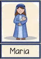 Vorschau - Bildkarten - Bildkarten Weihnachtsgeschichte – Bild- und Wortkarten für Deutsch, DaZ und DaF | Wortschatz - Seite 3